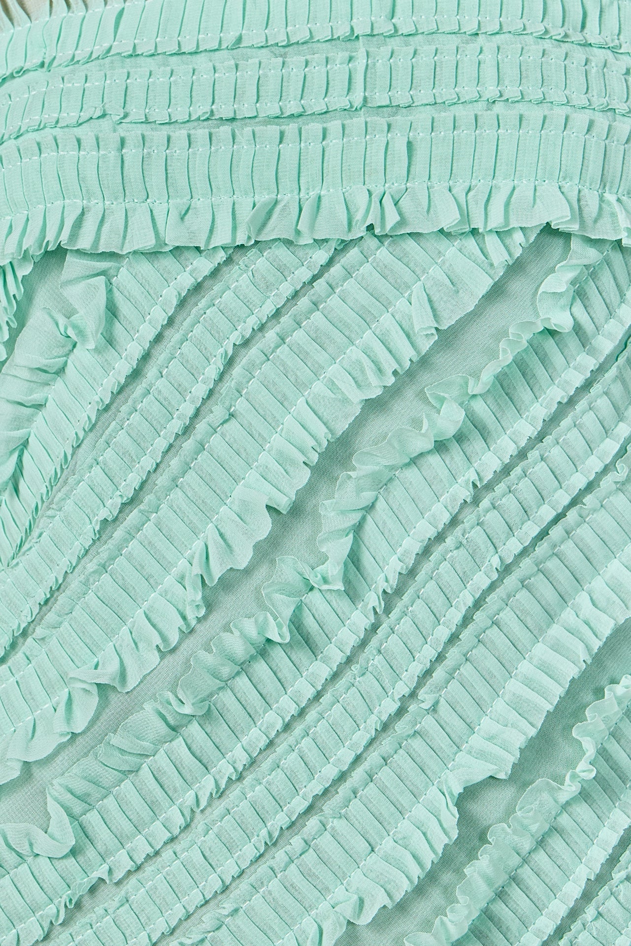 Strapless Ruffled Maxi Dress