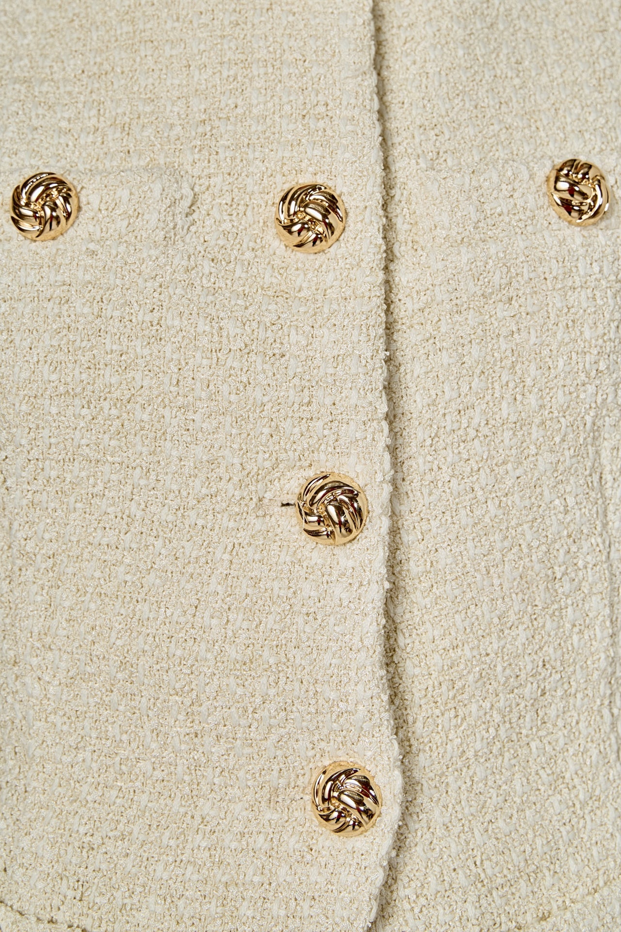 ENDLESS ROSE - Lauren Tweed Buttoned Long Split Top - TOPS available at Objectrare