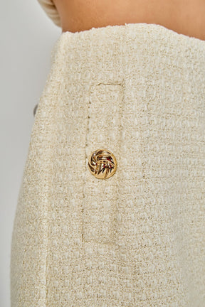 ENDLESS ROSE - Lauren Tweed Buttoned Shorts - SHORTS available at Objectrare