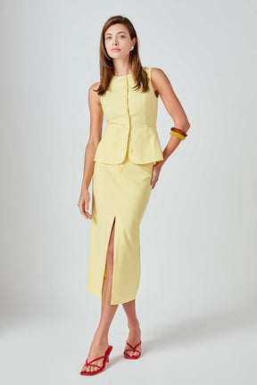 Linen Long Top
