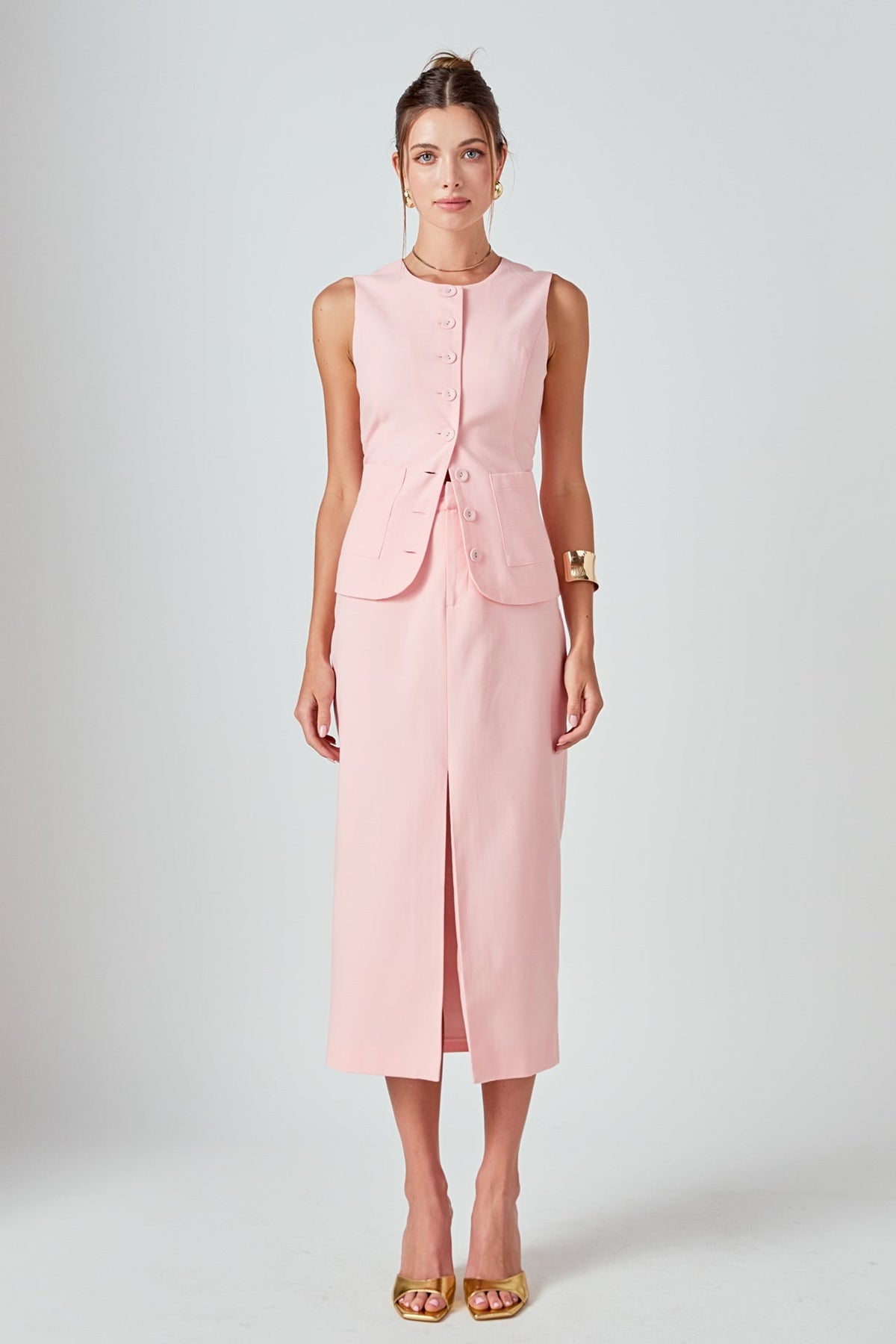 ENDLESS ROSE - Linen Long Top - TOPS available at Objectrare