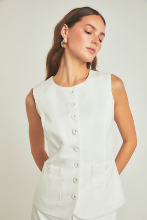 Linen Long Top