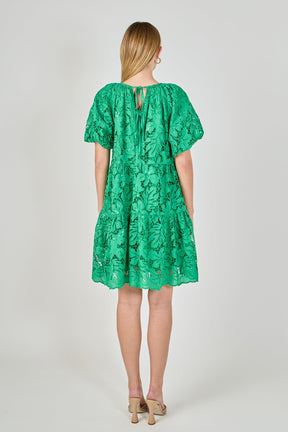 ENDLESS ROSE - Sequined Tiered Mini Dress - DRESSES available at Objectrare