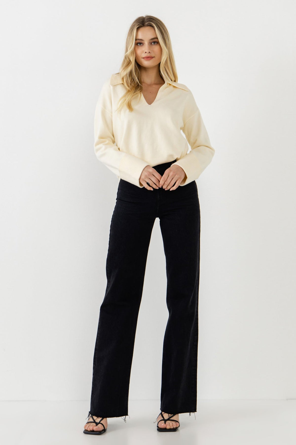 ENGLISH FACTORY - Knit Pullover - TOPS available at Objectrare