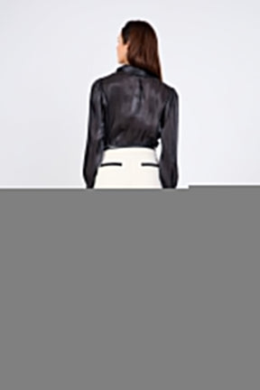 ENDLESS ROSE - Contrast Satin Shorts - SHORTS available at Objectrare