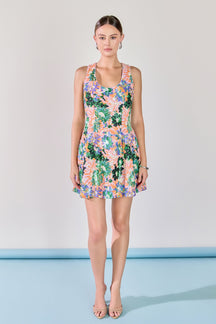 ENDLESS ROSE - Sequined Mini Dress - DRESSES available at Objectrare