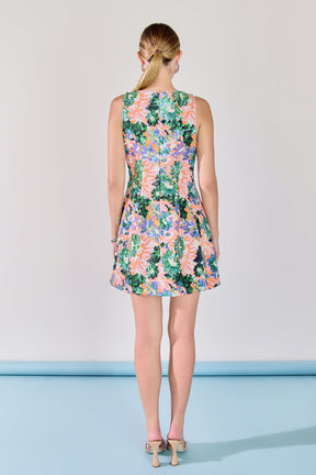 ENDLESS ROSE - Sequined Mini Dress - DRESSES available at Objectrare