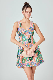 ENDLESS ROSE - Sequins Mini Dress - DRESSES available at Objectrare