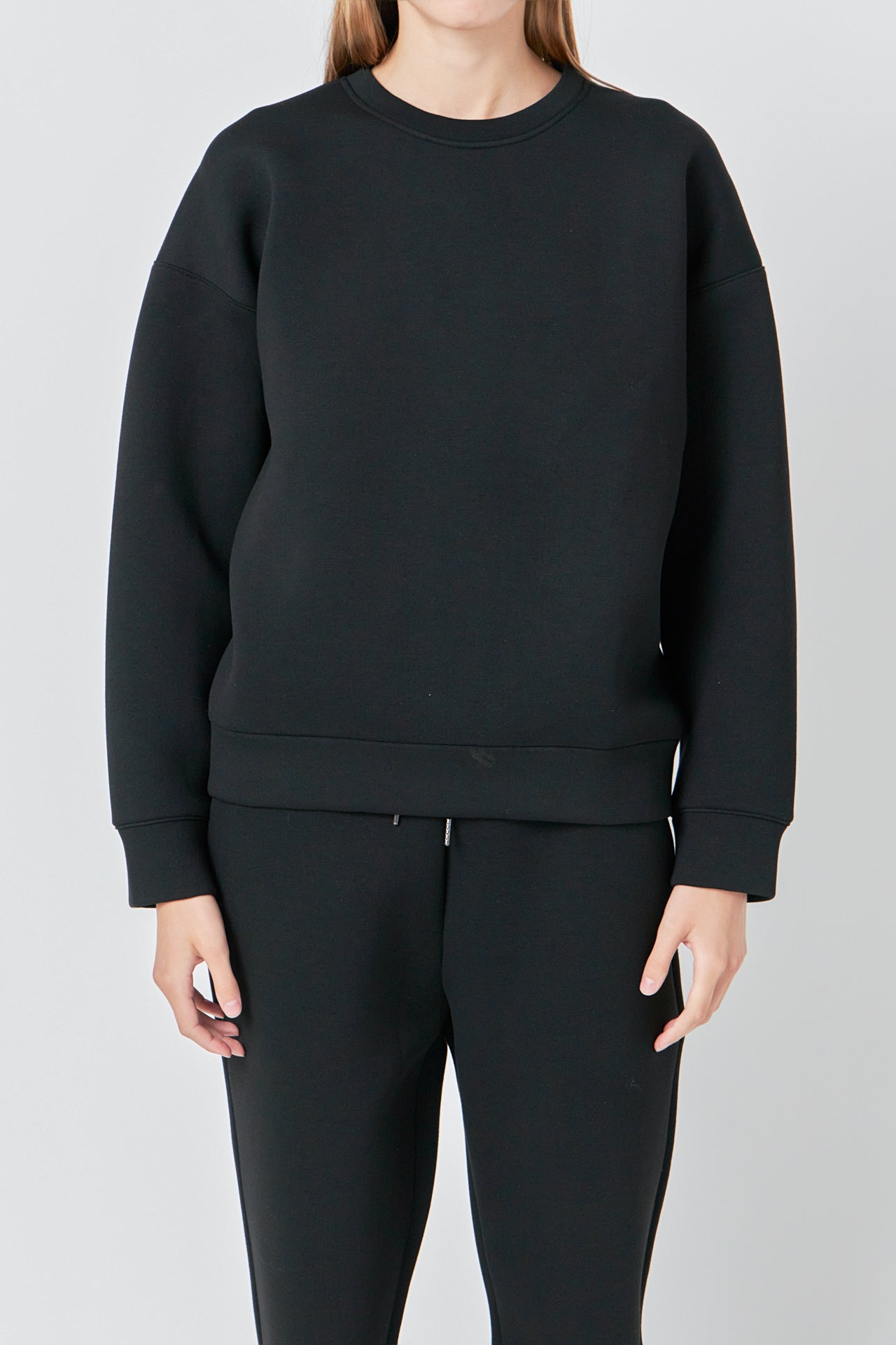 GREY LAB - Relaxed Scuba Pullover - HOODIES & SWEATSHIRTS available at Objectrare