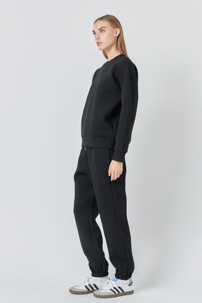 GREY LAB - Relaxed Scuba Pullover - HOODIES & SWEATSHIRTS available at Objectrare
