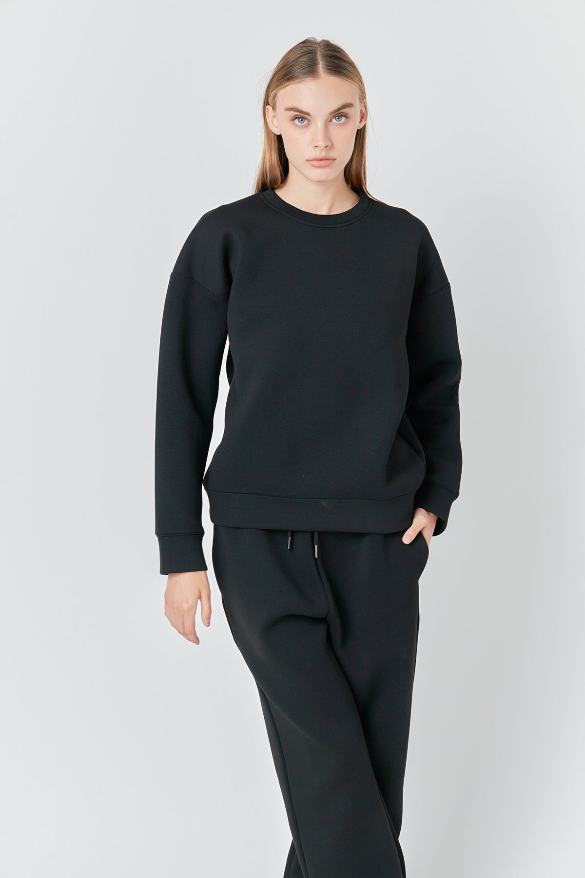 GREY LAB - Relaxed Scuba Pullover - HOODIES &SWEATSHIRTS available at Objectrare
