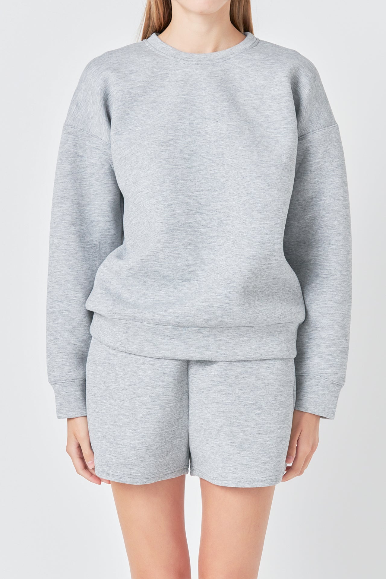 GREY LAB - Relaxed Scuba Pullover - HOODIES & SWEATSHIRTS available at Objectrare