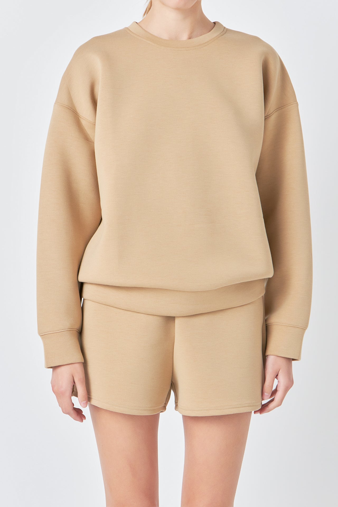 GREY LAB - Relaxed Scuba Pullover - HOODIES & SWEATSHIRTS available at Objectrare