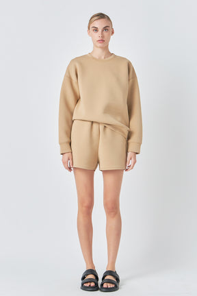 GREY LAB - Relaxed Scuba Pullover - HOODIES & SWEATSHIRTS available at Objectrare