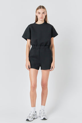 GREY LAB - Pocketed Romper - ROMPERS available at Objectrare
