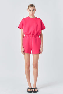 GREY LAB - Pocketed Romper - ROMPERS available at Objectrare