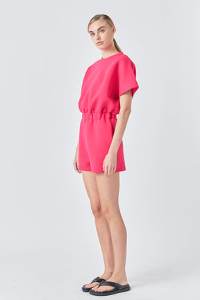 GREY LAB - Pocketed Romper - ROMPERS available at Objectrare