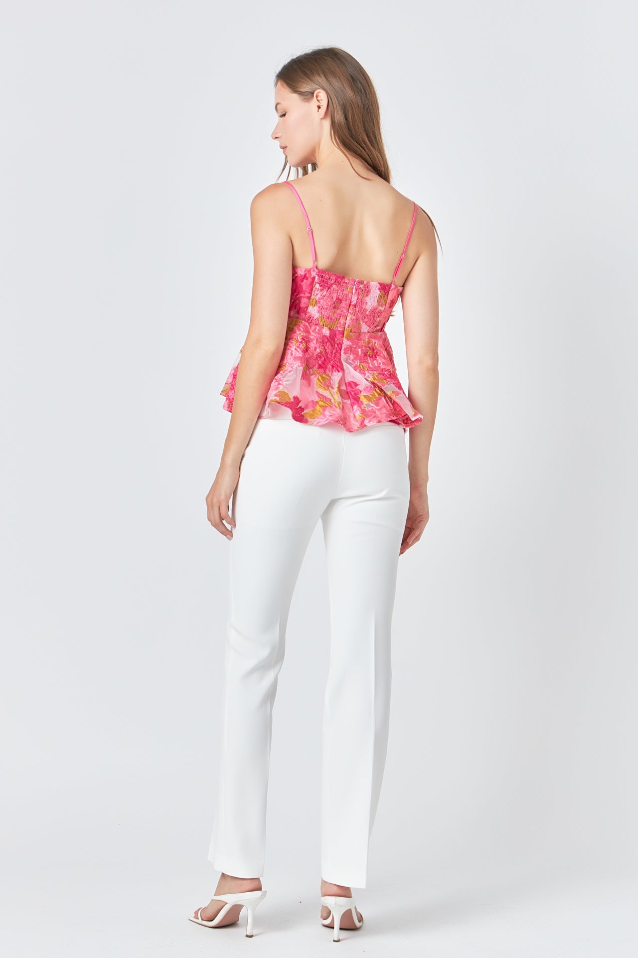 ENDLESS ROSE - Organza Floral Top - TOPS available at Objectrare