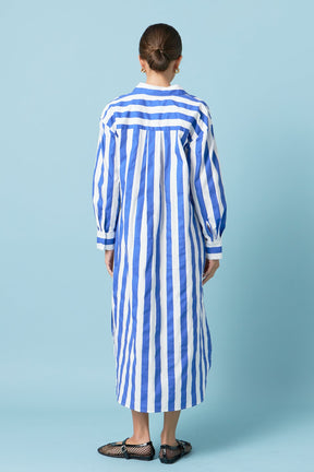 ENGLISH FACTORY - English Factory - Big Stripe Maxi Dress - DRESSES available at Objectrare