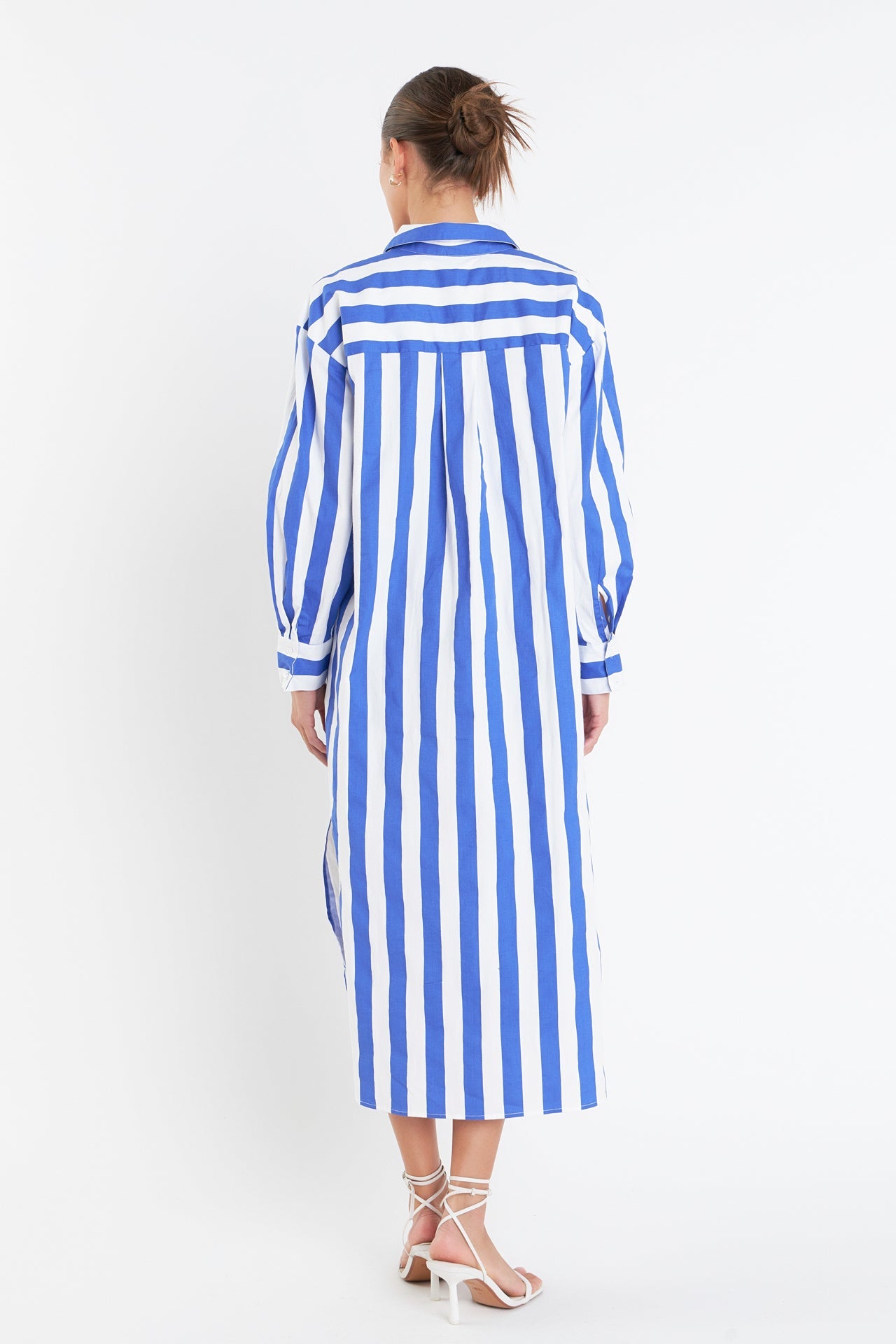 ENGLISH FACTORY - Big Stripe Maxi Dress - DRESSES available at Objectrare