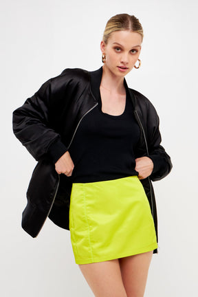 GREY LAB - Oversized Bomber Jacket - JACKETS available at Objectrare