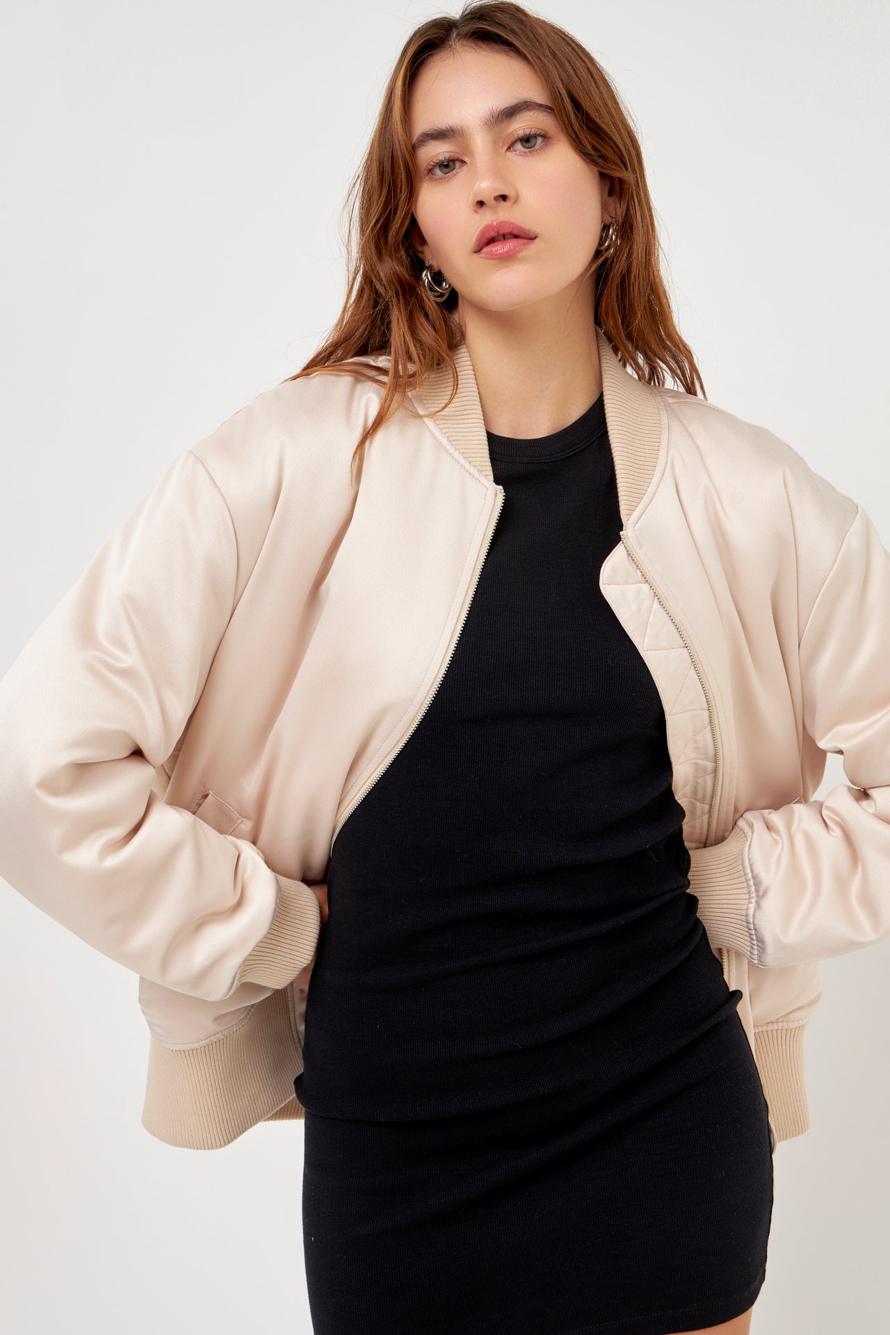 GREY LAB - Grey Lab - Oversized Bomber Jacket - JACKETS available at Objectrare