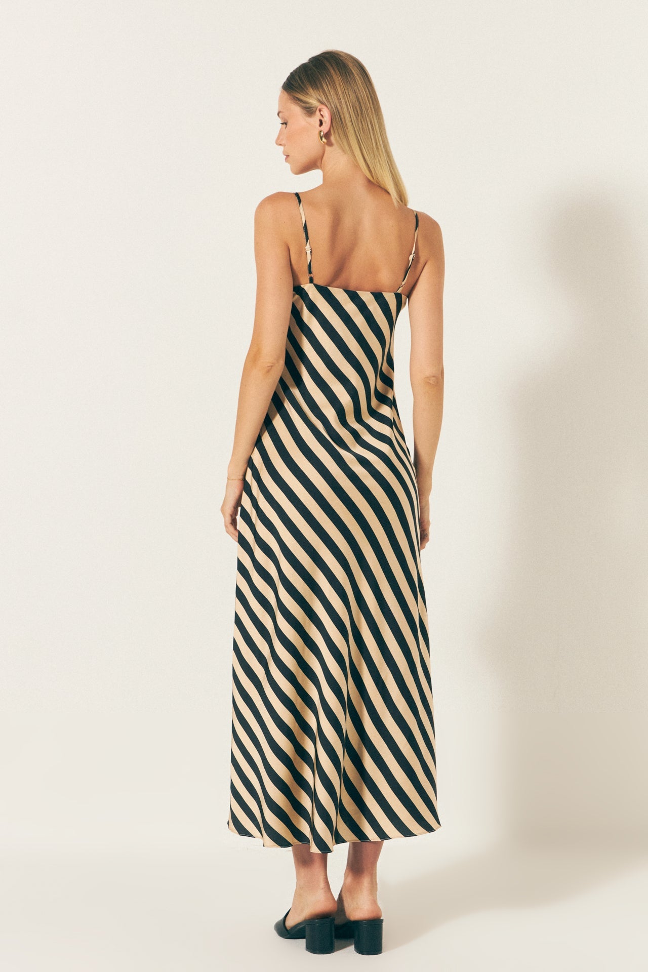 ENDLESS ROSE - Endless Rose - Striped Maxi Slip Dress - DRESSES available at Objectrare