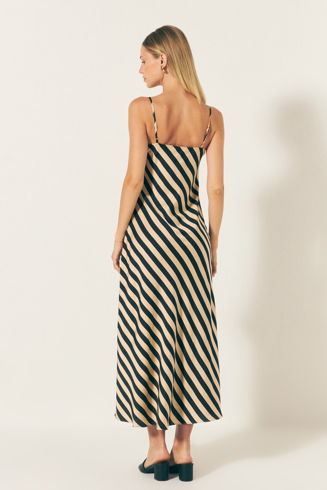 ENDLESS ROSE - Striped Maxi Slip Dress - DRESSES available at Objectrare