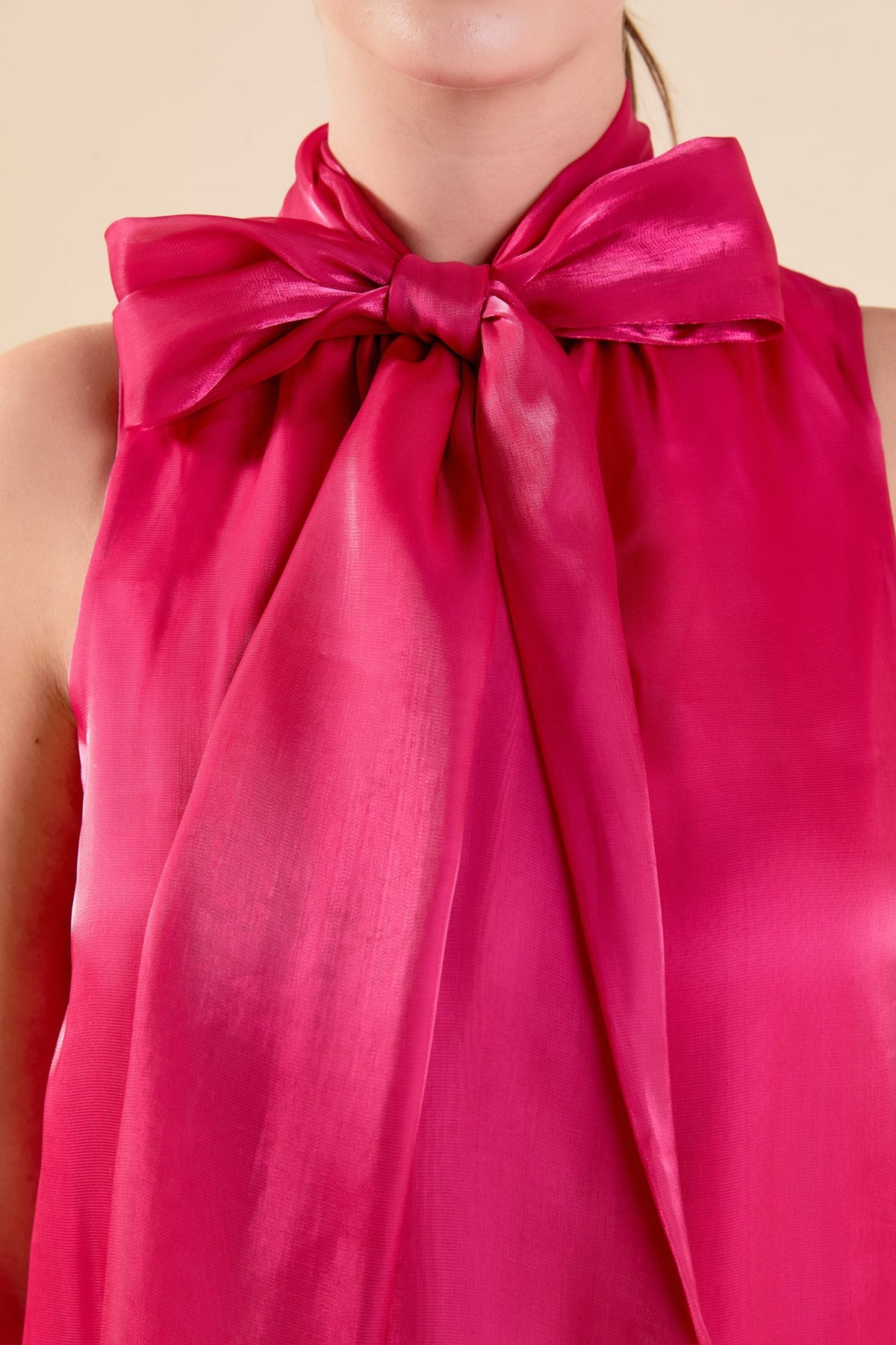 ENDLESS ROSE - Organza Mini Dress - DRESSES available at Objectrare