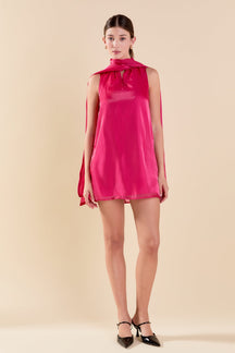 ENDLESS ROSE - Organza Mini Dress - DRESSES available at Objectrare