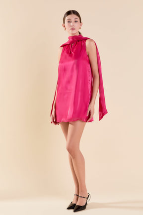 ENDLESS ROSE - Organza Mini Dress - DRESSES available at Objectrare