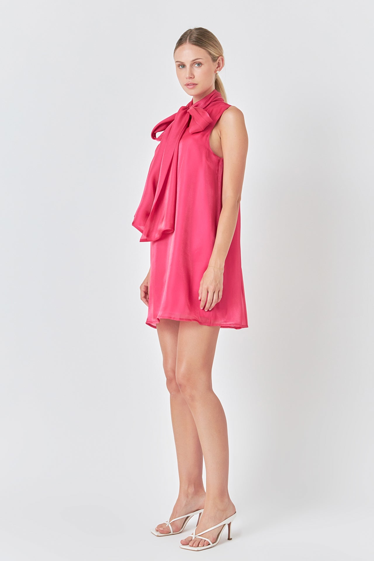 ENDLESS ROSE - Organza Mini Dress - DRESSES available at Objectrare