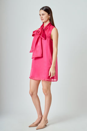 ENDLESS ROSE - Organza Mini Dress - DRESSES available at Objectrare