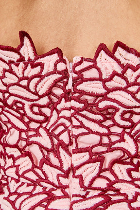 ENDLESS ROSE - Lace Mini Dress - DRESSES available at Objectrare