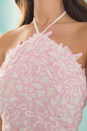 ENDLESS ROSE - Lace Mini Dress - DRESSES available at Objectrare