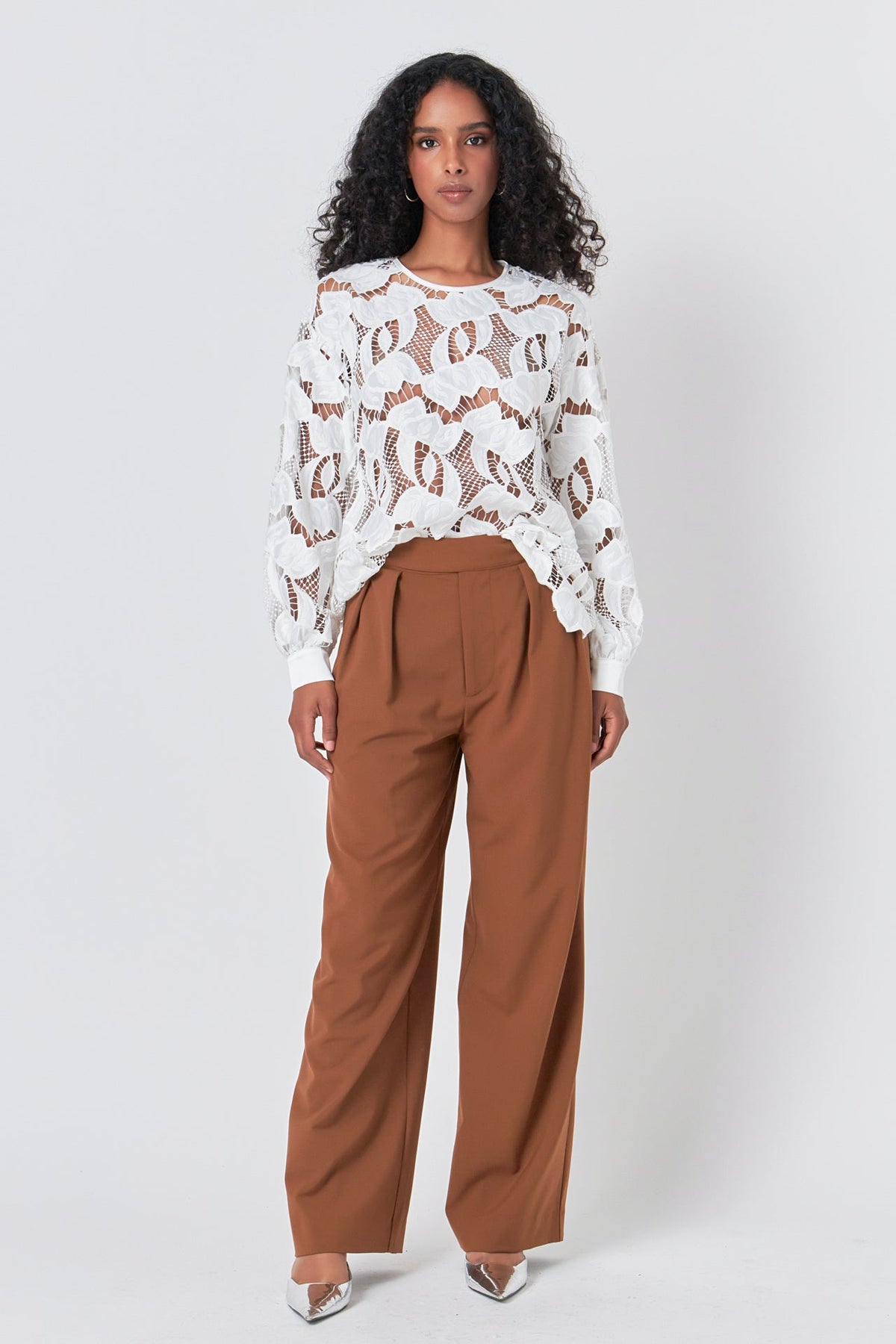 ENDLESS ROSE - Lace Blouse - TOPS available at Objectrare