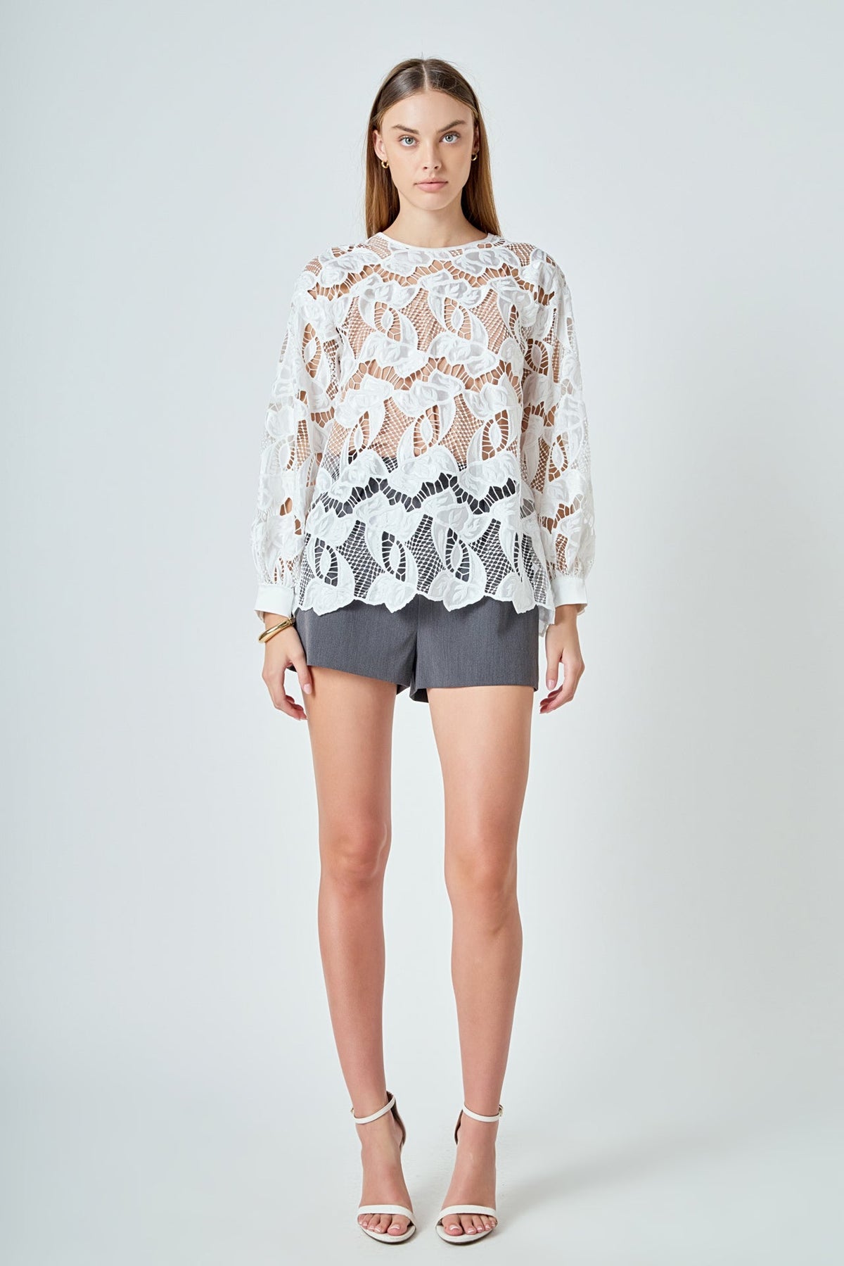 ENDLESS ROSE - Lace Blouse - TOPS available at Objectrare