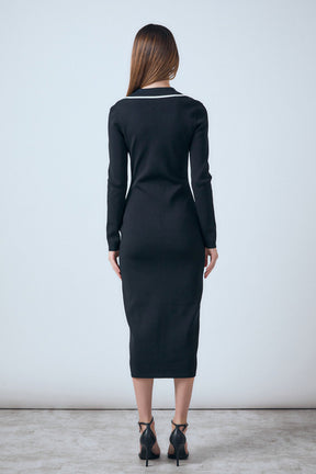 ENDLESS ROSE - Binded Midi Dress - DRESSES available at Objectrare