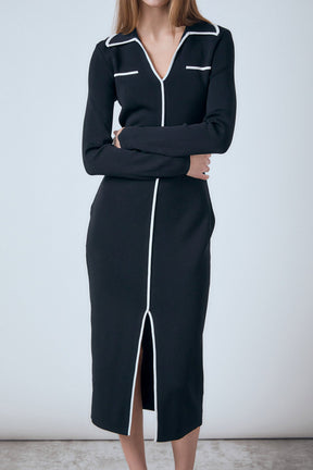 ENDLESS ROSE - Binded Midi Dress - DRESSES available at Objectrare