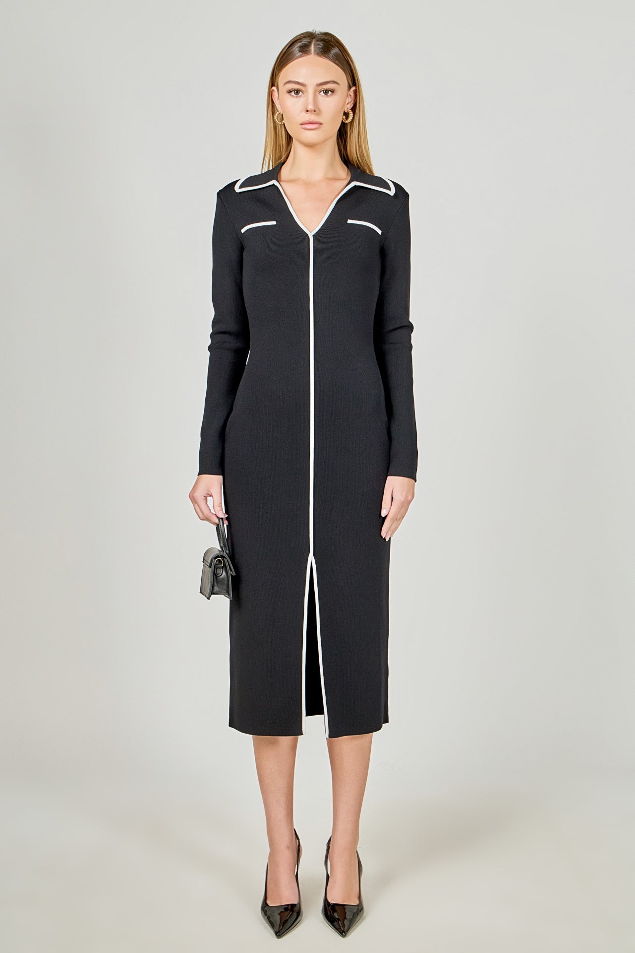 ENDLESS ROSE - Binded Midi Dress - DRESSES available at Objectrare