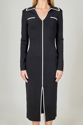 ENDLESS ROSE - Binded Midi Dress - DRESSES available at Objectrare