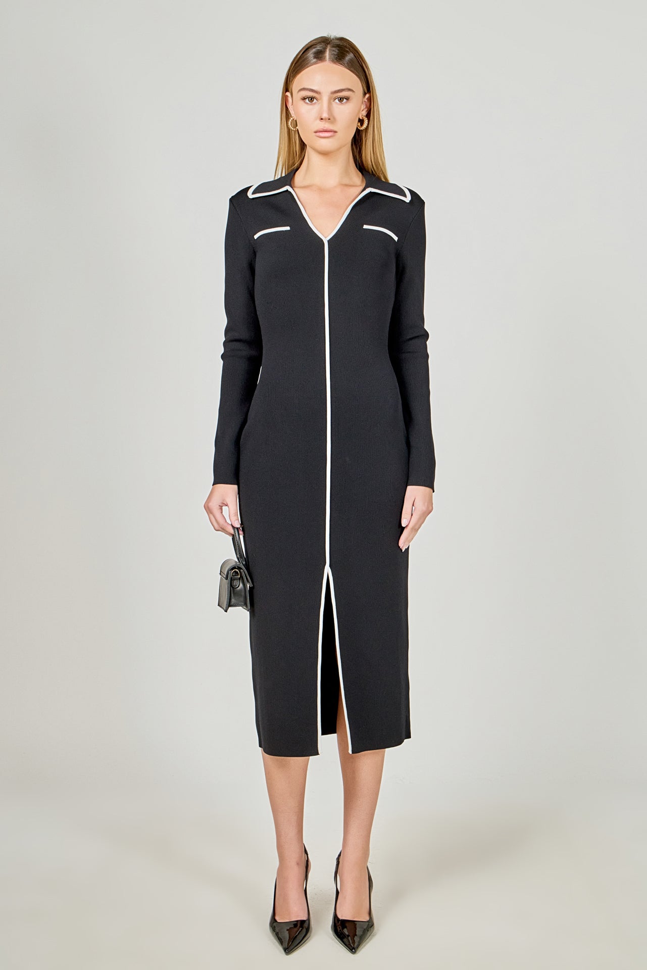 ENDLESS ROSE - Binded Midi Dress - DRESSES available at Objectrare