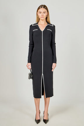 ENDLESS ROSE - Binded Midi Dress - DRESSES available at Objectrare