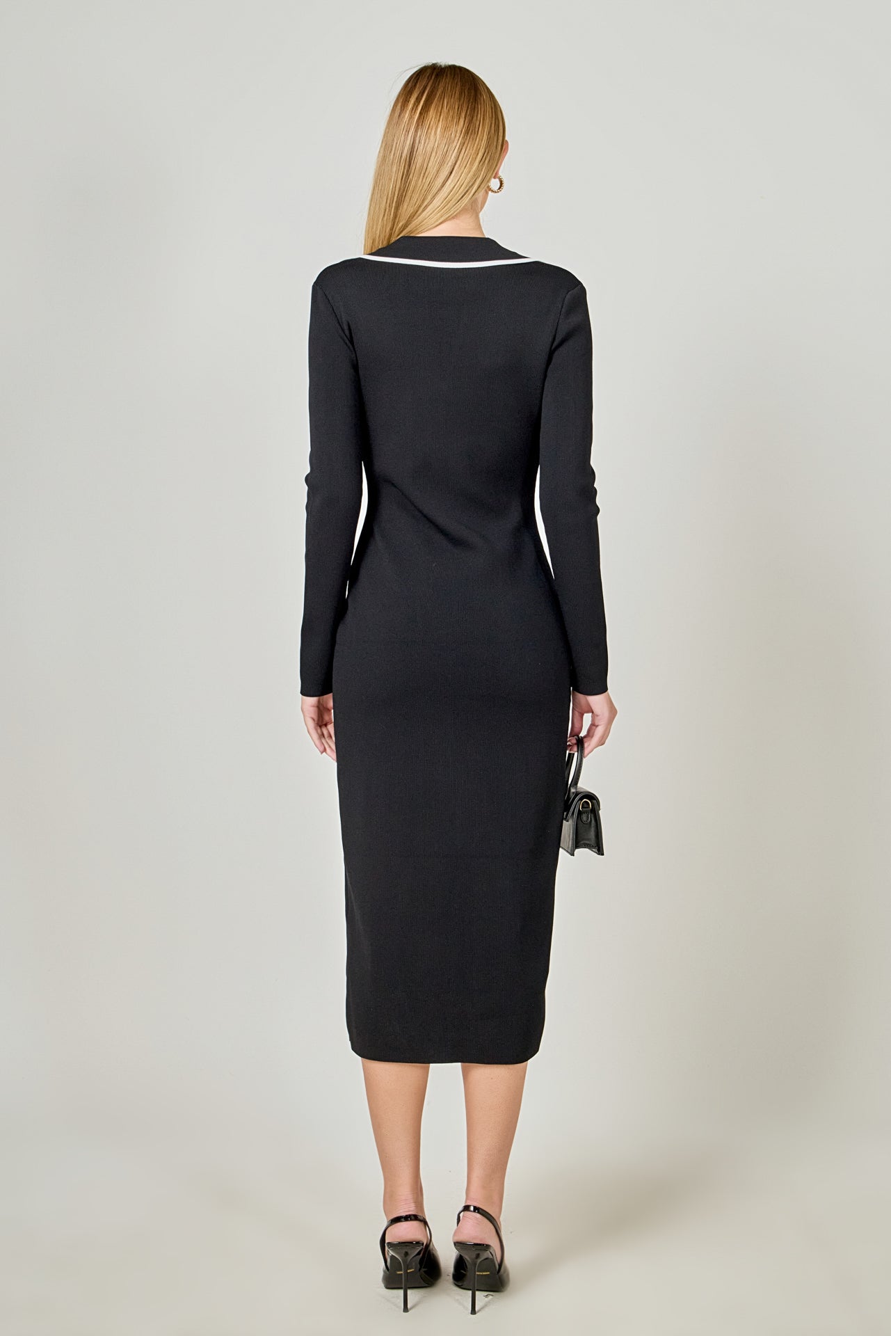 ENDLESS ROSE - Binded Midi Dress - DRESSES available at Objectrare