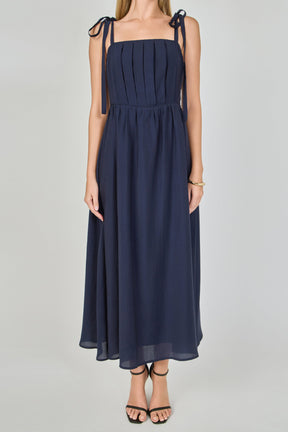 ENDLESS ROSE - Pleated Midi Dress - DRESSES available at Objectrare