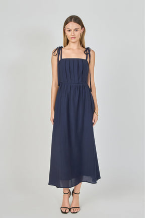 ENDLESS ROSE - Pleated Midi Dress - DRESSES available at Objectrare
