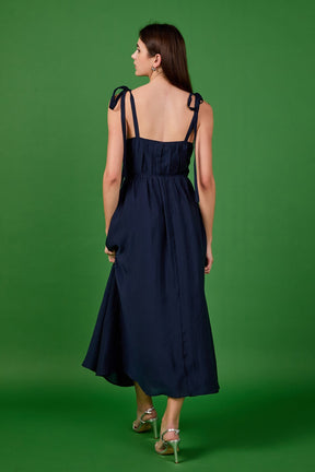 ENDLESS ROSE - Pleated Midi Dress - DRESSES available at Objectrare
