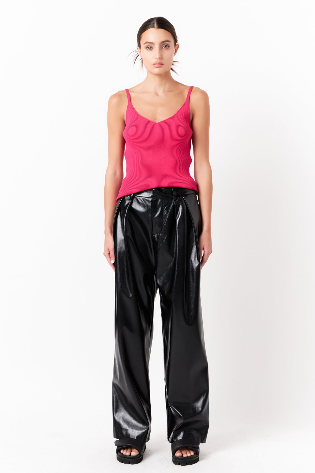 GREY LAB - Everday Elevated Strappy Knit Top - TOPS available at Objectrare