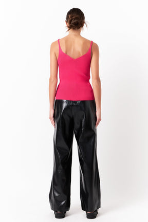 GREY LAB - Everday Elevated Strappy Knit Top - TOPS available at Objectrare