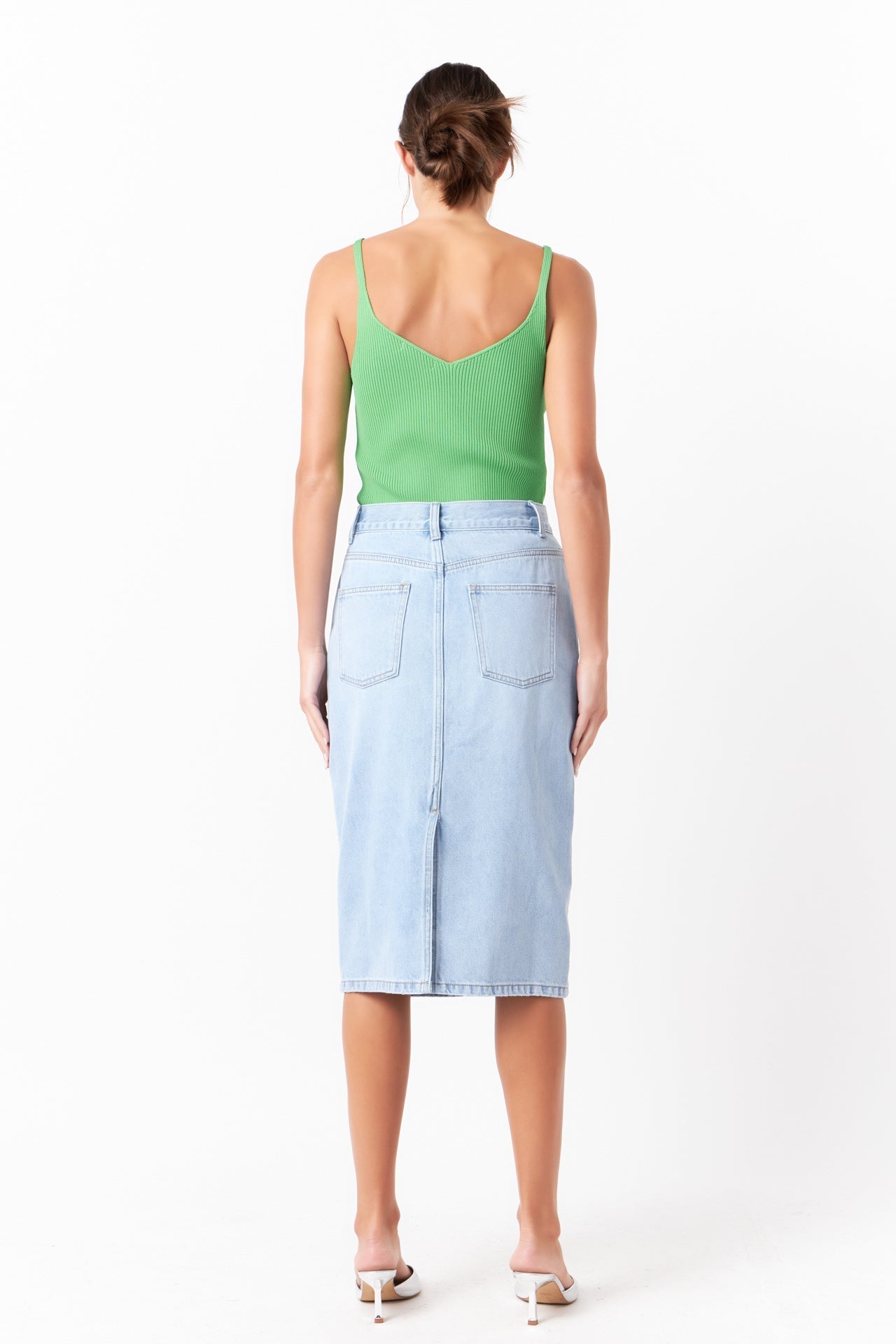 GREY LAB - Everday Elevated Strappy Knit Top - TOPS available at Objectrare